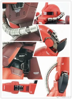 Metal Soldier MS 1/100 MS-06S MS06S Char's Zaku II Side 3 Side3 Red Comet Gundam Mobile Suit 23 Metal Soldier MS 1/100 MS-06S MS06S Char's Zaku II Side 3 Side3 Red Comet Gundam Mobile Suit -Cheap Action Figures Store 1e7b1a1845