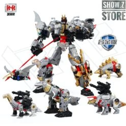 Black Mamba H6002-7B Robot Force Volcanicus Oversized Combiner Set Of 5 -Cheap Action Figures Store 1ec5f89b11