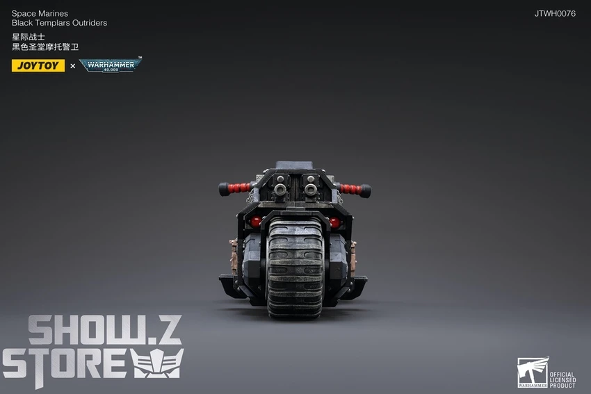 JoyToy Source 1/18 Warhammer 40K Space Marines Black Templars Outriders 5 JoyToy Source 1/18 Warhammer 40K Space Marines Black Templars Outriders - Image 3
