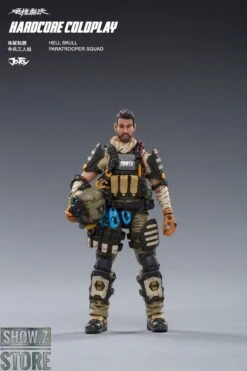 JoyToy Source 1/18 Hardcore Coldplay Hell Skull Paratrooper Squad Set Of 3 -Cheap Action Figures Store 1f5f7daa9f