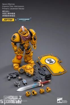 JoyToy Source 1/18 Warhammer 40K Imperial Fists Intercessors Primaris Lieutenant Naviaz -Cheap Action Figures Store 1fb08f8595