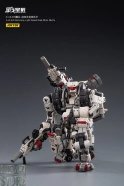 JoyToy Source 1/18 X-HLA01 Hurricane Light Assault Dual Mode Mecha White -Cheap Action Figures Store 201ba7b84d