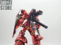 [SZ Custom] Bandai Custom RG 1/144 MSN-04 Sazabi W/ Custom Electroplated Chrome Painting -Cheap Action Figures Store 20584e3f0a