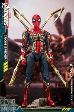 M.W Culture 1/9 Marvel Licensed Avenger Endgame Iron Spider -Cheap Action Figures Store 21e7499e5d
