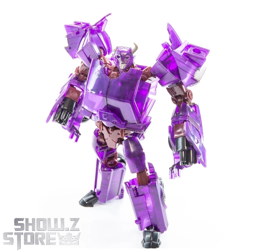 4th Party AC-03B TFP Cliffjumper Transparent Purple Version W/ Crystal Display Base 3 4th Party AC-03B TFP Cliffjumper Transparent Purple Version W/ Crystal Display Base