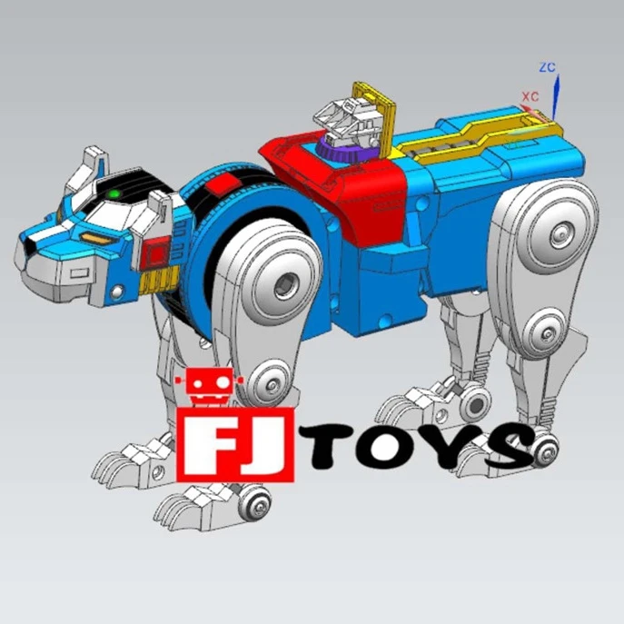 Fantasy Jewel FJ-BSW03 Blue Lion Voltron Defender Of The Universe 9 Fantasy Jewel FJ-BSW03 Blue Lion Voltron Defender Of The Universe - Image 7