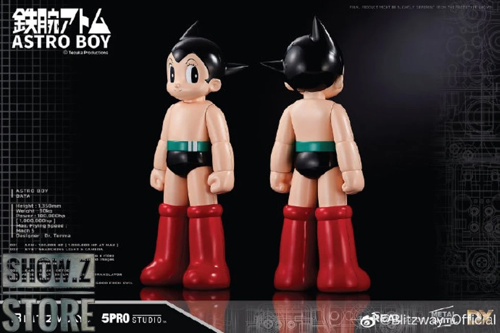 Blitzway BW-NS 50101 Astro Boy Anime Statue Deluxe Version 14 Blitzway BW-NS 50101 Astro Boy Anime Statue Deluxe Version - Image 12