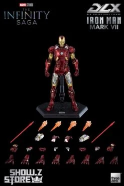 Threezero 1/12 Marvel Studio The Infinity Saga DLX Iron Man Mark 7 27 Threezero 1/12 Marvel Studio The Infinity Saga DLX Iron Man Mark 7 -Cheap Action Figures Store 257d3455e5