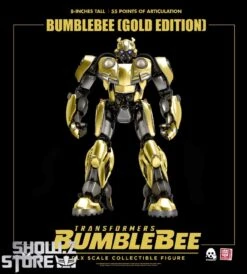Threezero & Hasbro 3Z0294-EX Bumblebee Golden Version -Cheap Action Figures Store 266be6e4d5