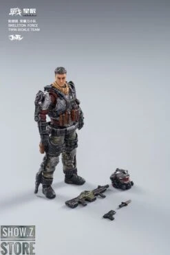 JoyToy Source 1/18 War Stars Skeleton Forces Double Sickle Squad & Helan Set Of 4 -Cheap Action Figures Store 27754fd827