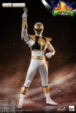 Threezero Studio 1/6 Mighty Morphin Power Rangers White Ranger -Cheap Action Figures Store 2858cdb59b