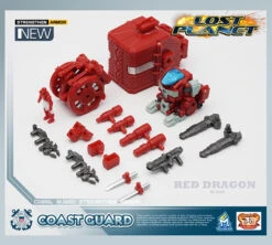 MechFansToys Lost Planet Coast Guard CG01 White Shark & CG02 Red Dragon -Cheap Action Figures Store 285ca7cc1d