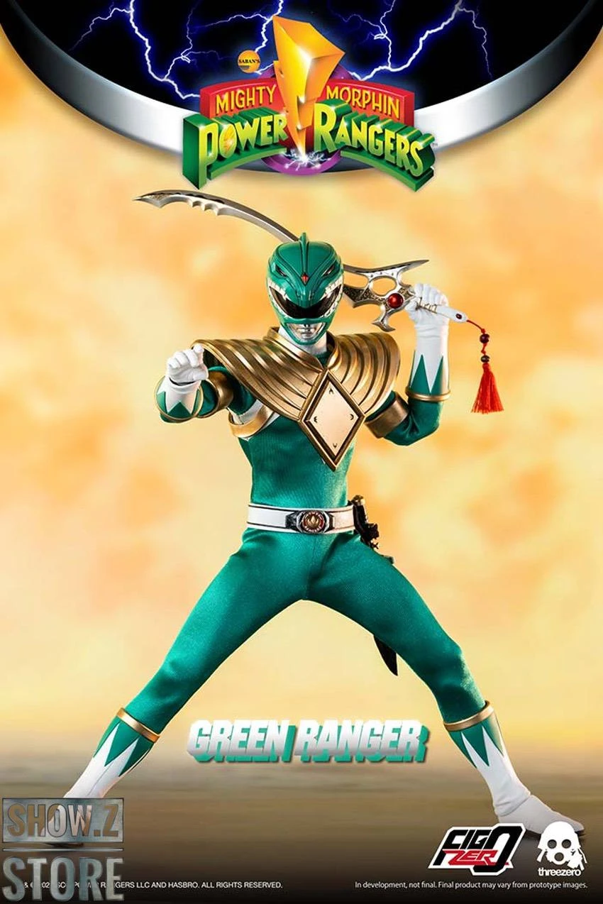 Threezero Studio 1/6 Mighty Morphin Power Rangers Green Ranger 8 Threezero Studio 1/6 Mighty Morphin Power Rangers Green Ranger - Image 6