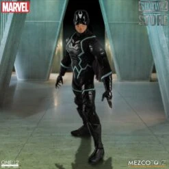 MEZCO Toyz One:12 Black Bolt & Lockjaw Two-Pack -Cheap Action Figures Store 2c650a2ff1