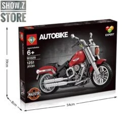 Lepin/Jack 91025 Harley-Davidson Motorcycle Fat Boy -Cheap Action Figures Store 2d29bb4789