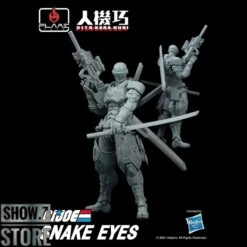 Flame Toys Hito Kara Kuri G.I.JOE Snake Eyes -Cheap Action Figures Store 2dcf1da05c