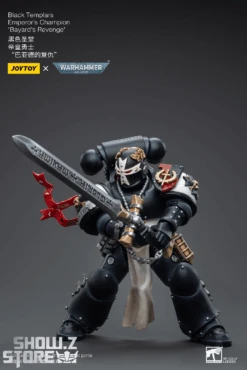 JoyToy Source 1/18 Warhammer 40K Black Templars Emperor's Champion Bayard's Revenge -Cheap Action Figures Store 2e332e02fd