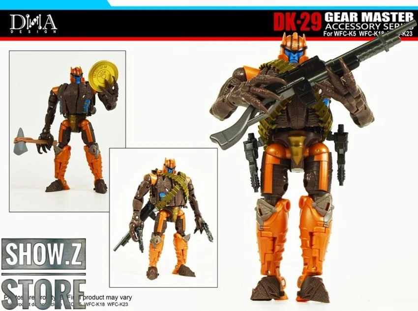 DNA Design DK-29 Upgrade Kit For WFC-K5/18/23 Blackarachnia,Dinobot & Scorponok 8 DNA Design DK-29 Upgrade Kit For WFC-K5/18/23 Blackarachnia,Dinobot & Scorponok - Image 6