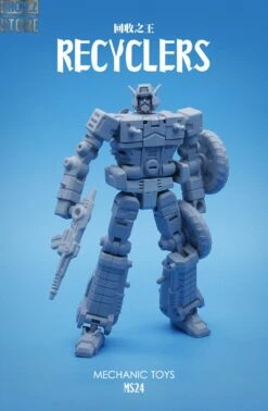 MechFansToys Mechanic Studio MS-24 Garbage Man Wreck-Gar -Cheap Action Figures Store 306f4ed723