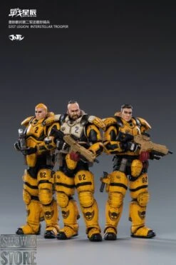 JoyToy Source 1/18 The 2nd Legion Interstellar Troopers Set Of 3 -Cheap Action Figures Store 317d9e6153