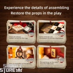 Pantasy 86218 Sherlock Holmes 221B Baker Street Building Blocks -Cheap Action Figures Store 31eb76d60b