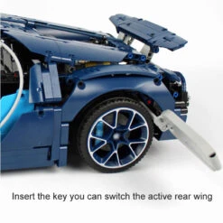 [No Box] Lepin 20086 Bugatti Chiron 42083 4031Pcs Technic Series Blue Version -Cheap Action Figures Store 333a68d5ea