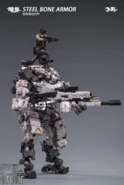 JoyToy Source 1/25 Steel Bone Armour White Color /w Pilot -Cheap Action Figures Store 33af50d7e6