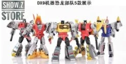 DX9 Toys War In Pocket Dinobots Set Of 5 (X18 Bumper, X19 Quaker, X20 Skyer, X21 Thorner, X22 Rager) -Cheap Action Figures Store 33d0723a4c