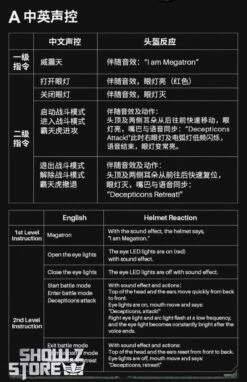 Killerbody 1/1 KB20069-48 Official Licensed Megatron Wearable Helmet W/ Voice Control -Cheap Action Figures Store 3448f470dc