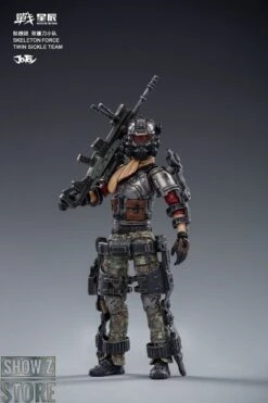 JoyToy Source 1/18 War Stars Skeleton Forces Double Sickle Squad & Helan Set Of 4 -Cheap Action Figures Store 34d5186107