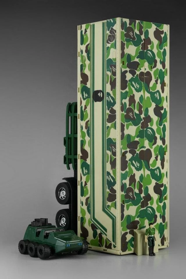 4th Party MP10A Optimus Prime Convoy Bape Green Camo Version 10 4th Party MP10A Optimus Prime Convoy Bape Green Camo Version - Image 8