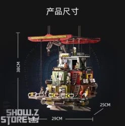Pantasy 81101 Licensed Incarnation The Floating Mechanical City Building Blocks -Cheap Action Figures Store 36be19bd42
