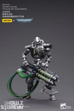 JoyToy Source 1/18 Warhammer 40K Necrons Sautekh Dynasty Immortal With Gauss Blaster -Cheap Action Figures Store 37487d1701