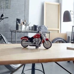 Lepin/Jack 91025 Harley-Davidson Motorcycle Fat Boy -Cheap Action Figures Store 38d24ac643