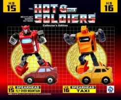 Mech Planet Hot Soldiers HS-15 Cliffjumper & HS-16 Hubcup Set Of 2 -Cheap Action Figures Store 3a5b08fad8