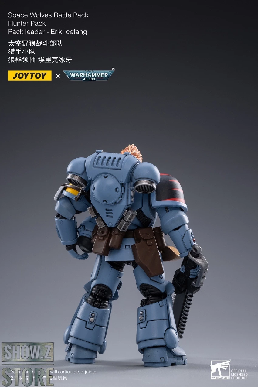 JoyToy Source 1/18 Warhammer 40K Space Wolves Battle Pack Hunter Pack Set Of 4 6 JoyToy Source 1/18 Warhammer 40K Space Wolves Battle Pack Hunter Pack Set Of 4 - Image 4