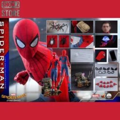 Hot Toys QS014 1/4 Spider-Man Homecoming Collectible Figure Standard Version -Cheap Action Figures Store 3d1c6c9830