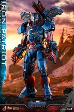 Hot Toys HotToys HT MMS547D34 1/6 Avengers: Endgame Iron Patriot Iron Man Collectible Figure -Cheap Action Figures Store 3dafe28100