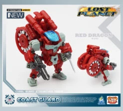 MechFansToys Lost Planet Coast Guard CG01 White Shark & CG02 Red Dragon -Cheap Action Figures Store 3e94a3d9a2