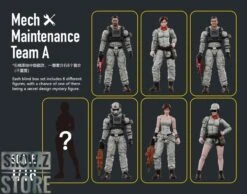 JoyToy Source 1/18 Mech Maintenance Team A Set Of 6 -Cheap Action Figures Store 41144a6a35