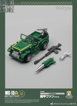 MechFansToys Mechanic Studio MS-13A Detective Hound Comic Color Version -Cheap Action Figures Store 417581ab3a