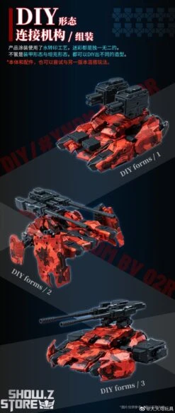 Big Firebird & Bird/Binary BV-02R Red Jakcal W/ Alloy Frame -Cheap Action Figures Store 41c89565f5