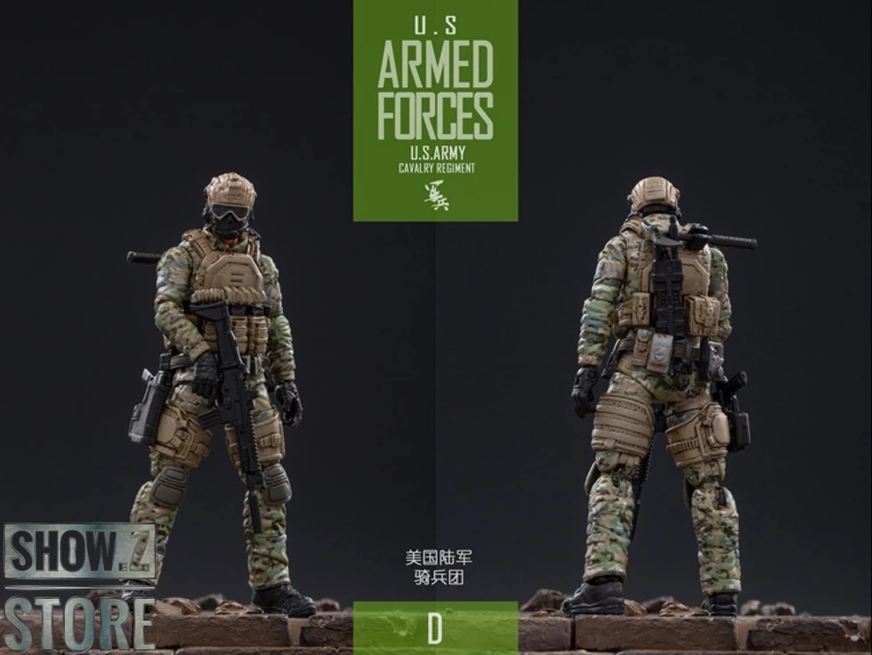 JoyToy Source 1/18 U.S. Army Cavalry Regiment Set Of 5 10 JoyToy Source 1/18 U.S. Army Cavalry Regiment Set Of 5 - Image 8