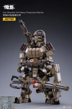 JoyToy Source 1/24 Iron Wrecker 04 Heavy Firepower Mecha W/ Pilot -Cheap Action Figures Store 43a4450926