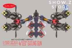 Zhile ZL MG 1/100 4X Sazabi MSN-04 Gatling Gun Add On Kit W/ LED -Cheap Action Figures Store 43e0550b8a