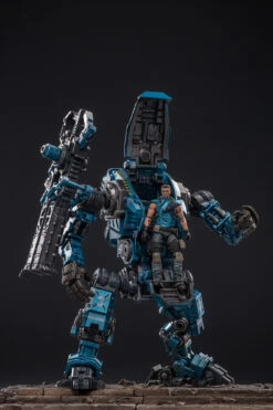 JoyToy Source Acid Rain 1/18 Freeman Machine Armor W/ Pilot Mechas & Soldiers Figure Set Navy Blue Version -Cheap Action Figures Store 44b7763ee2