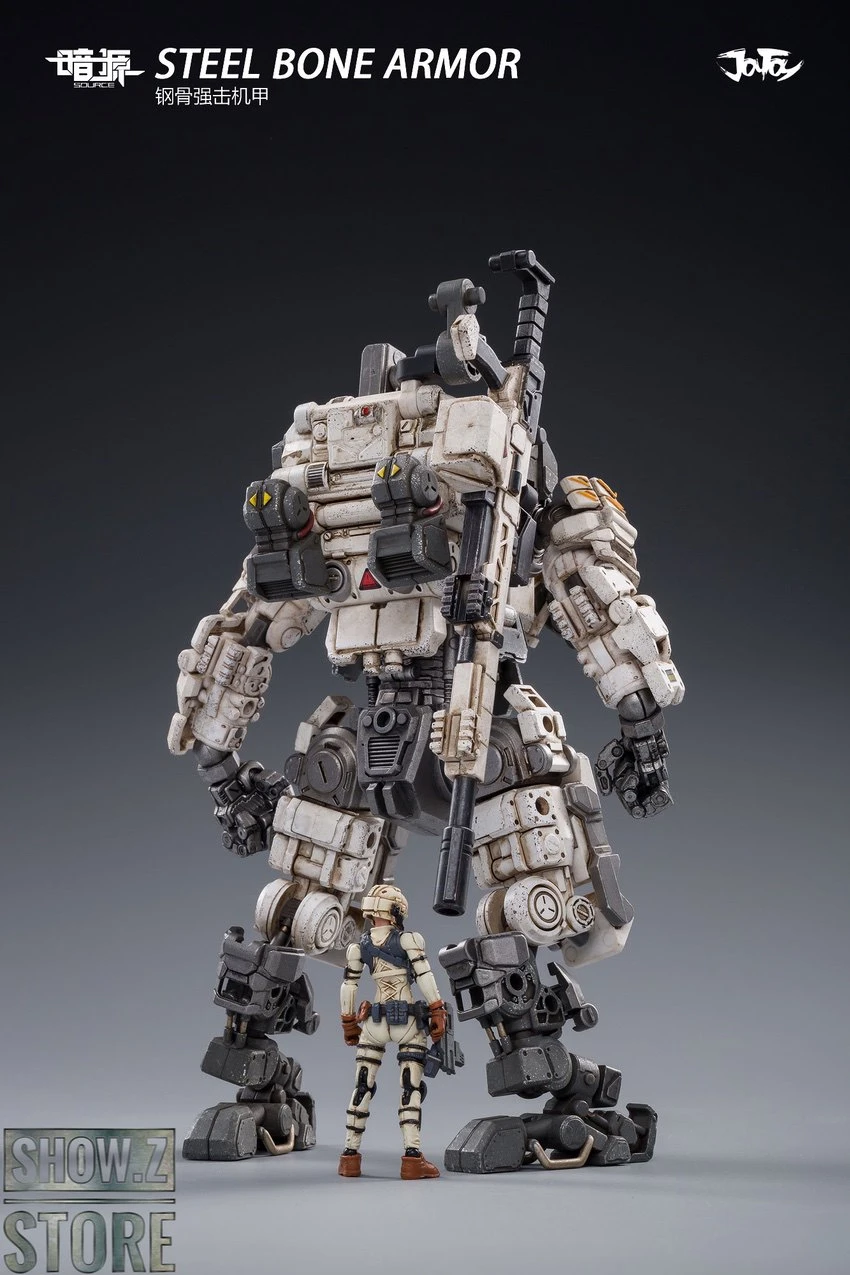 JoyToy Source 1/25 Steel Bone Armour White Color /w Pilot Reissue Version 8 JoyToy Source 1/25 Steel Bone Armour White Color /w Pilot Reissue Version - Image 6