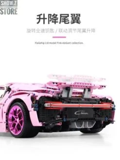 Lin07 Block 007 1/10 Bugatti Chiron Pink Version -Cheap Action Figures Store 4a561a7a0d