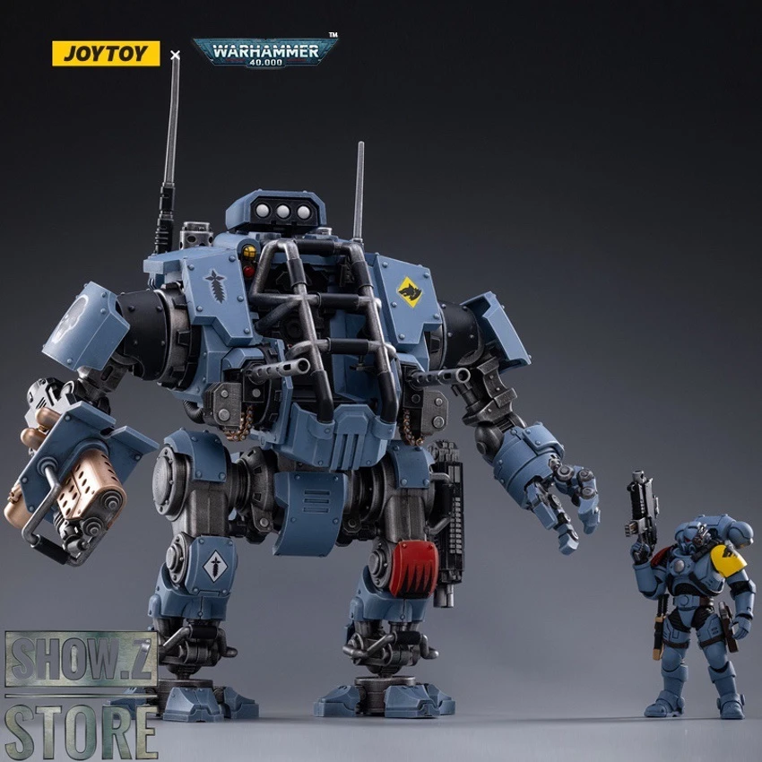 JoyToy Source 1/18 Warhammer 40K Space Wolves Battle Pack Invictor Warsuit & Brother Rurik Warfist 4 JoyToy Source 1/18 Warhammer 40K Space Wolves Battle Pack Invictor Warsuit & Brother Rurik Warfist - Image 2