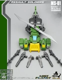 MechFanstoys MS-01U Samurai Spring Springer Toy Color Version -Cheap Action Figures Store 4e49e80706